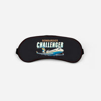 Thumbnail for Bombardier Challenger 850 - Cartoon - Sleep Mask - Black