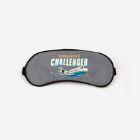 Thumbnail for Bombardier Challenger 850 - Cartoon - Sleep Mask - Gray
