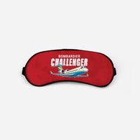 Thumbnail for Bombardier Challenger 850 - Cartoon - Sleep Mask - Red
