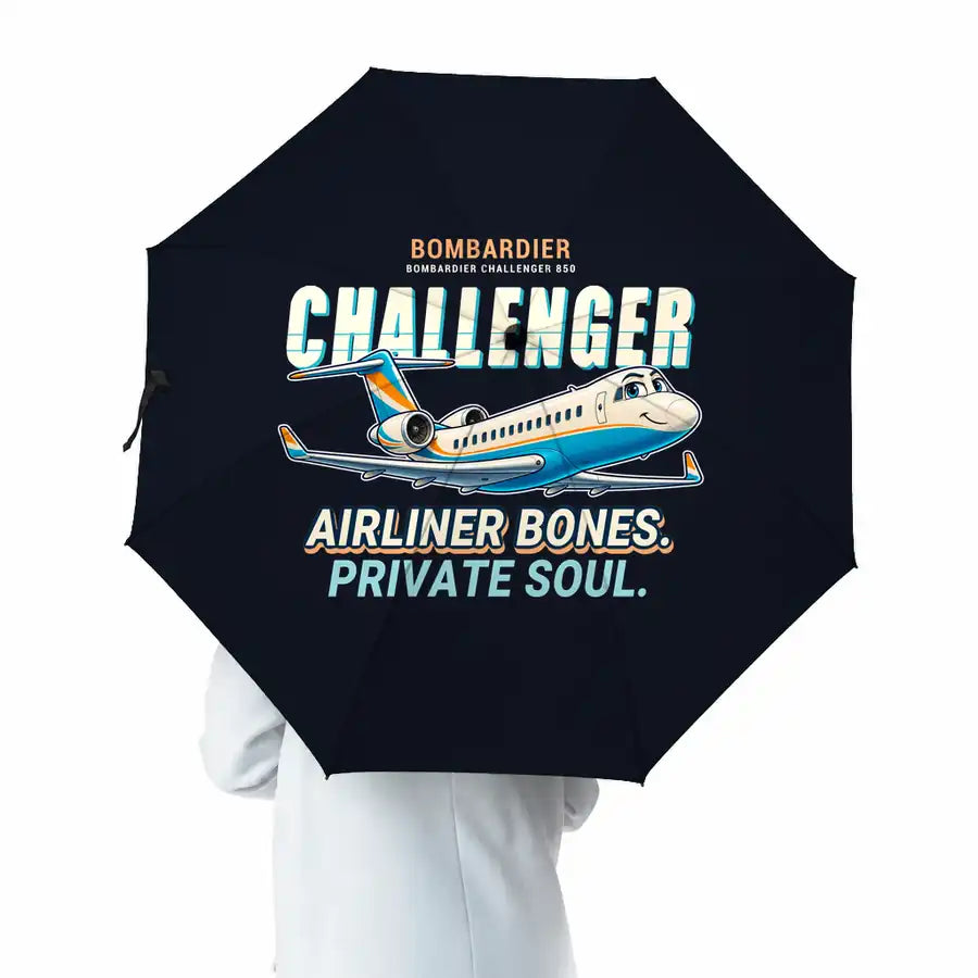 Bombardier Challenger 850 - Cartoon - Umbrella