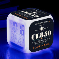 Thumbnail for Bombardier Challenger 850 - Heritage + Name - Alarm Clock