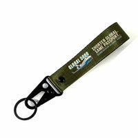 Thumbnail for Bombardier Global 5000 Hawk-Shaped Key Chains - Dark Green - Cartoon