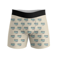 Thumbnail for Bombardier Global 5000 - Men Boxers - Original Pattern - Beige