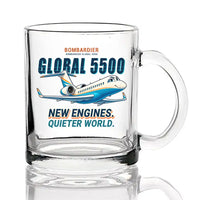 Thumbnail for Bombardier Global 5500 - Cartoon - Coffee & Tea Glass