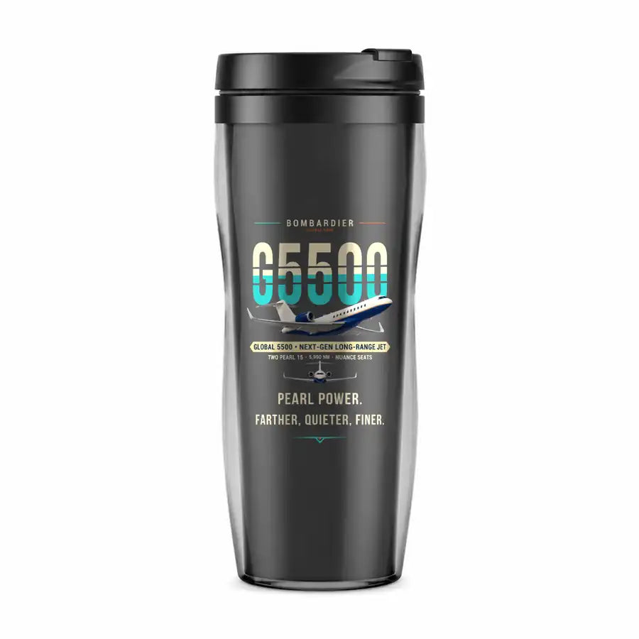 Bombardier Global 5500 - Original - Plastic (No Holder) - Gray