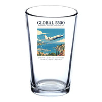 Thumbnail for Bombardier Global 5500 - Poster - Beer & Water Glass
