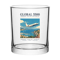 Thumbnail for Bombardier Global 5500 - Poster - Special Whiskey Glass