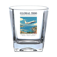 Thumbnail for Bombardier Global 5500 - Poster - Whiskey Glass