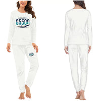 Thumbnail for Bombardier Global 5500 - Women Pajamas - Original Chest - White