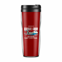 Thumbnail for Bombardier Global 6000 - Cartoon - Plastic (No Holder) - Red