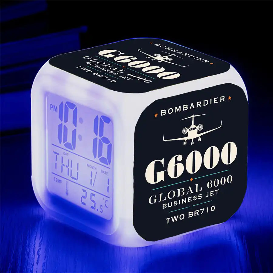 Bombardier Global 6000 - Heritage - Alarm Clock
