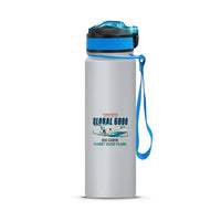Thumbnail for Bombardier Global 6000 - Sports Kettle - Cartoon - Light Gray