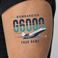 Thumbnail for Bombardier Global 6000 - Tattoo - Original + Name - Man