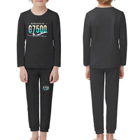 Thumbnail for Bombardier Global 7500 - Children Pajamas - Original Chest - Black