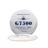 Thumbnail for Bombardier Global 7500 - Heritage - Pin - White