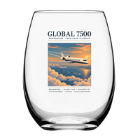 Thumbnail for Bombardier Global 7500 - Poster - Water & Drink Glass
