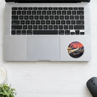 Thumbnail for Bombardier Global 8000 - 3D - Circle Sticker - Laptop