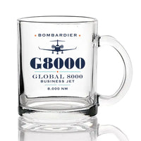 Thumbnail for Bombardier Global 8000 - Heritage - Coffee & Tea Glass