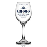 Thumbnail for Bombardier Global 8000 - Heritage - Wine Glass
