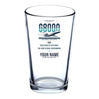 Thumbnail for Bombardier Global 8000 - Original + Name - Beer & Water Glass