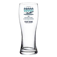 Thumbnail for Bombardier Global 8000 - Original + Name - Pilsner Beer Glass
