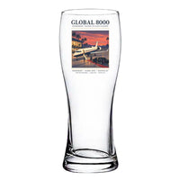 Thumbnail for Bombardier Global 8000 - Poster - Pilsner Beer Glass