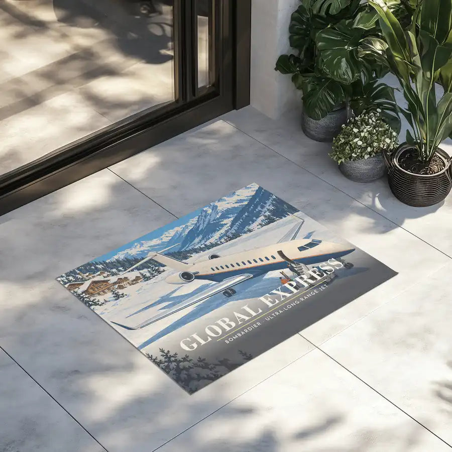Bombardier Global Express - 3D - Door Mat