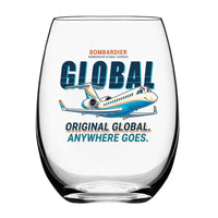 Thumbnail for Bombardier Global Express - Cartoon - Water & Drink Glass