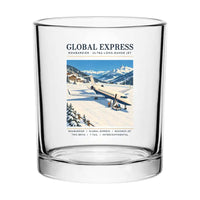 Thumbnail for Bombardier Global Express - Poster - Special Whiskey Glass