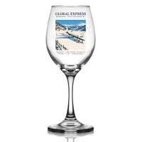 Thumbnail for Bombardier Global Express - Poster - Wine Glass