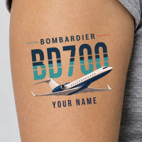 Thumbnail for Bombardier Global Express - Tattoo - Original + Name