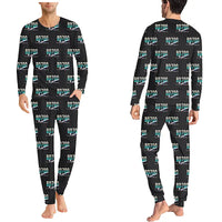 Thumbnail for Bombardier Global Express XRS - Men Pajamas - Original Pattern - Black