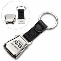 Thumbnail for Bombardier Global Express XRS - Seat Belt Key Chain - Tag - Black