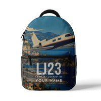Thumbnail for Bombardier Learjet 23 - 3D Backpack - 3D Scene + Name
