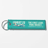 Thumbnail for Bombardier Learjet 23 Aviator Key Chains - Turquoise - Cartoon