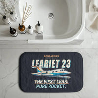 Thumbnail for Bombardier Learjet 23 - Cartoon - Bath Mat