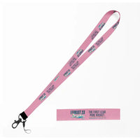 Thumbnail for Bombardier Learjet 23 Lanyard & ID Holders lanyard - Cartoon - Pink
