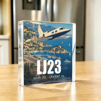 Thumbnail for Bombardier Learjet 23 - Crystal Ornament - 3D - Kitchen