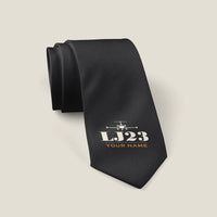 Thumbnail for Bombardier Learjet 23 - Heritage + Name - Tie - Black