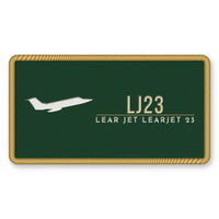 Thumbnail for Bombardier Learjet 23 Patches - Rectangle - Forest Gold