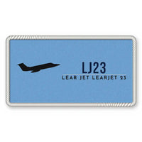 Thumbnail for Bombardier Learjet 23 Patches - Rectangle - Sky Navy