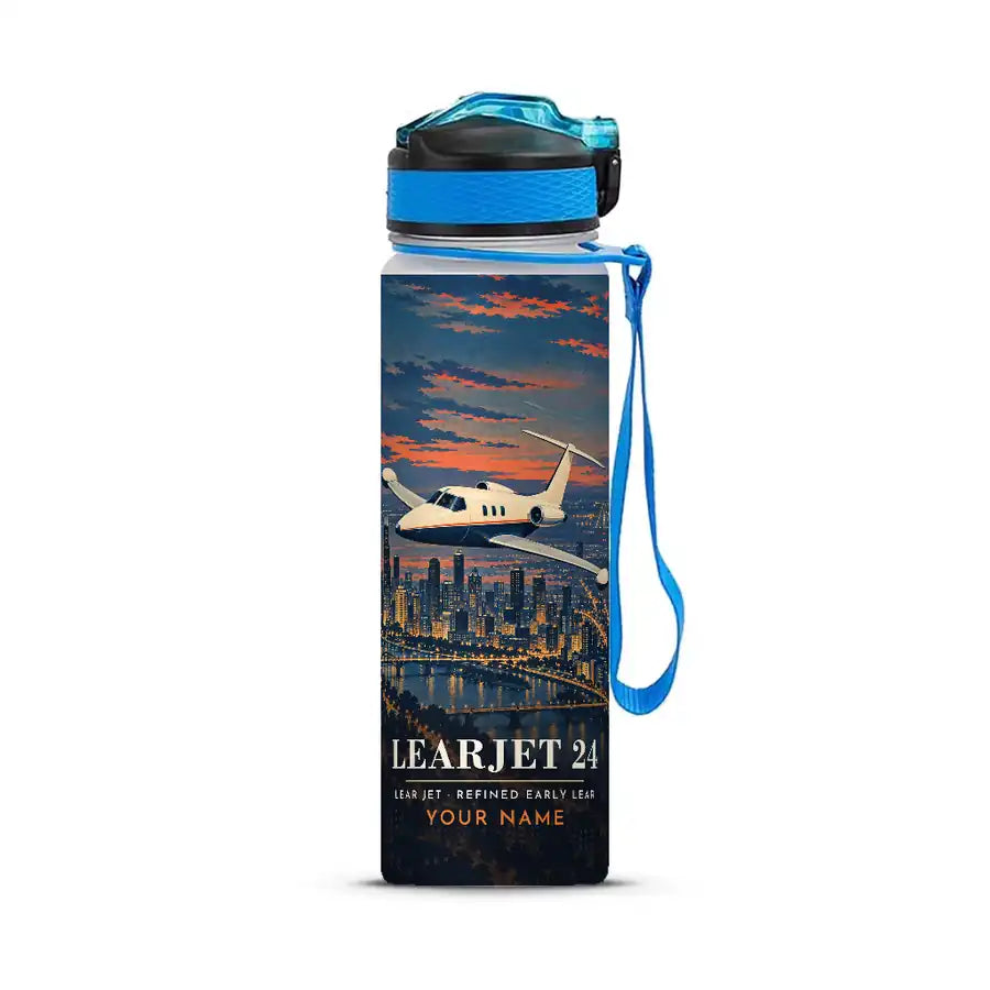 Bombardier Learjet 24 - Sports Kettle - 3D + Name