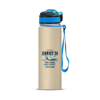Thumbnail for Bombardier Learjet 24 - Sports Kettle - Cartoon + Name - Beige