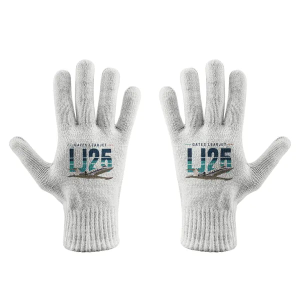 Bombardier Learjet 25 - Gloves - Full - Original - White