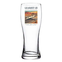 Thumbnail for Bombardier Learjet 25 - Poster - Pilsner Beer Glass