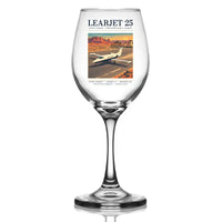 Thumbnail for Bombardier Learjet 25 - Poster - Wine Glass