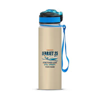 Thumbnail for Bombardier Learjet 25 - Sports Kettle - Cartoon + Name - Beige