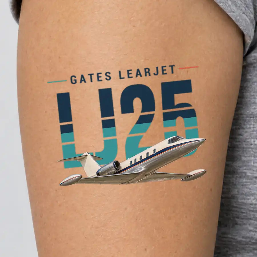 Bombardier Learjet 25 - Tattoo - Original