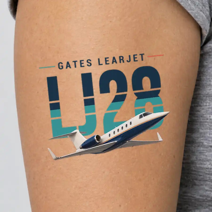 Bombardier Learjet 28 - Tattoo - Original