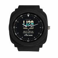 Thumbnail for Bombardier Learjet 29 - Original + Name - Rubber Strap - Black